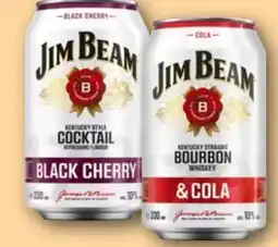 REWE Jim Beam Bourbon Whiskey & Cola Angebot