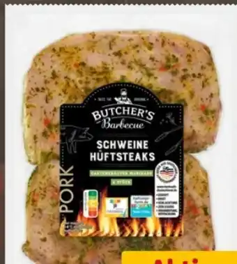 REWE Butcher’s Barbecue Schweine-Hüftsteaks Angebot