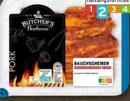 REWE Butcher’s Barbecue Schweine-Bauchscheiben Angebot