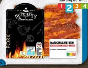 REWE Butcher’s Barbecue Schweine-Bauchscheiben Angebot