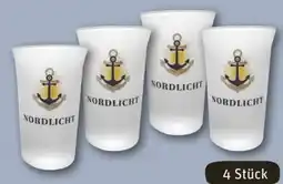 REWE Nordlicht Schnapsgläser 4 Stück Angebot