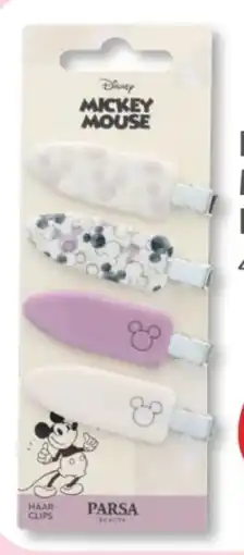 Budni Parsa Beauty Mickey Mouse Haarclips Angebot
