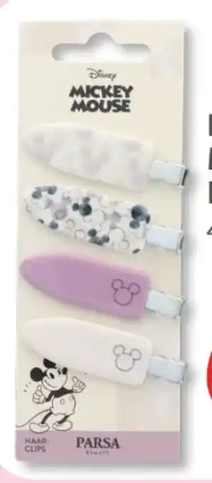 Budni Parsa Beauty Mickey Mouse Haarclips Angebot