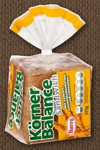 nahkauf Harry Brot Körner Balance Sandwich Angebot