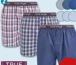 PENNY True Style Herren Web- boxershorts 3er Pack Angebot