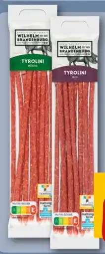 REWE Metzgerei Wilhelm Brandenburg Tyrolini Angebot