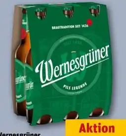 REWE Wernesgrüner Pils Legende Angebot