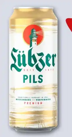 REWE Lübzer Premium Pils Angebot
