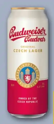 REWE Budweiser Budvar (CZ) Original Czech Lager Bier Angebot