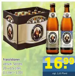 Getränke Arena Franziskaner franziskaner Angebot