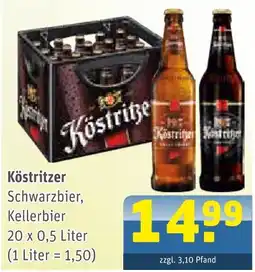 Getränke Arena Köstritzer schwarzbier oder kellerbier Angebot