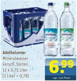 Getränke Arena Adelholzener mineralwasser Angebot