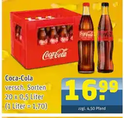 Getränke Arena Coca-cola Angebot