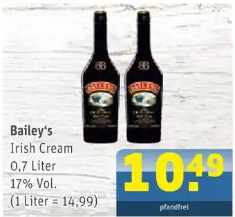 Getränke Arena Bailey's irish cream Angebot