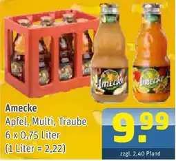 Getränke Arena Amecke apfel, multi, traube Angebot