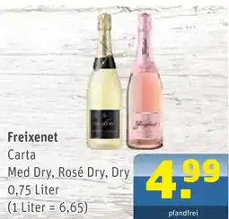 Getränke Arena Freixenet carta med dry, rosé dry, dry Angebot