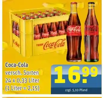 Getränke Arena Coca-cola cola Angebot