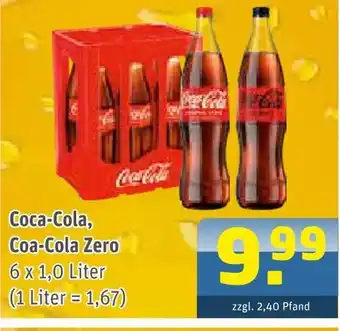 Getränke Arena Coca-cola coca-cola, coca-cola zero Angebot