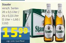 Getränke Arena Stauder Angebot