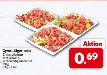 Markant Gyros-, jäger- oder chinapfanne Angebot