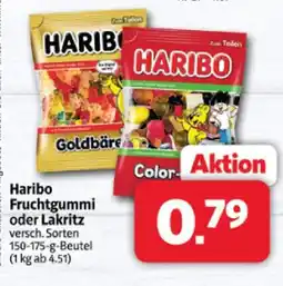 Markant Haribo fruchtgummi oder lakritz Angebot