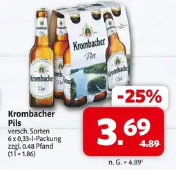 Markant Krombacher pils Angebot