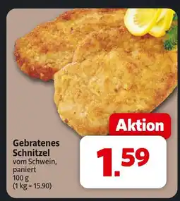 Markant Gebratenes schnitzel Angebot
