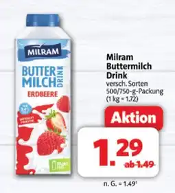Markant Milram buttermilch drink Angebot