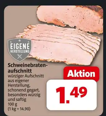 Markant Eigene herstellung schweinebratenaufschnitt Angebot