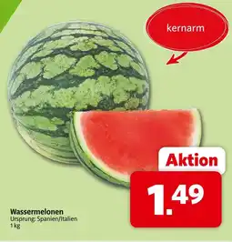Markant Wassermelonen Angebot