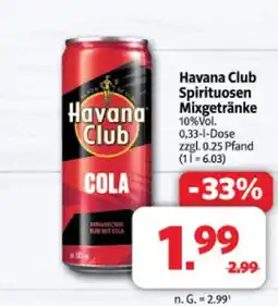 Markant Havana club spirituosen mixgetränke Angebot