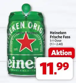 Markant Heineken frische fass Angebot