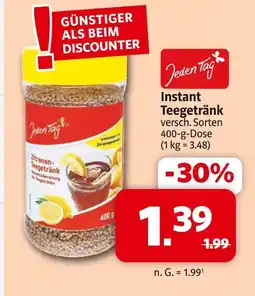 Markant Jeden tag instant teegetränk Angebot