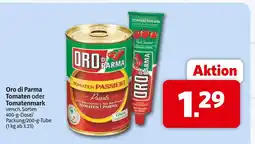 Markant Oro di parma tomaten oder tomatenmark Angebot