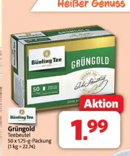Markant Bünting tee grüngold Angebot