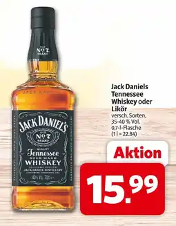 Markant Jack daniels tennessee whiskey oder likör Angebot