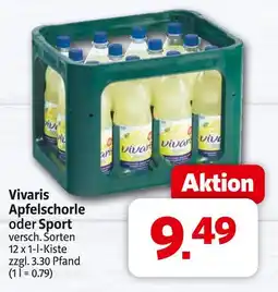 Markant Vivaris apfelschorle oder sport Angebot