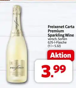 Markant Freixenet carta premium sparkling wine Angebot