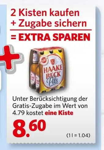 Markant Haake beck pils Angebot