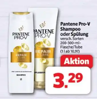 Markant Pantene pro-v shampoo oder spülung Angebot