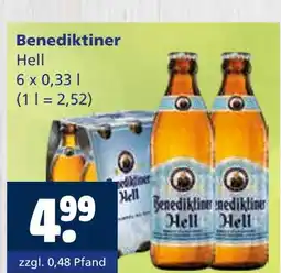 Getränkewelt Benediktiner hell Angebot