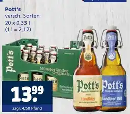 Getränkewelt Pott's pott's Angebot