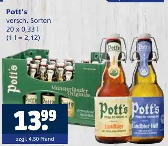 Getränkewelt Pott's pott's Angebot