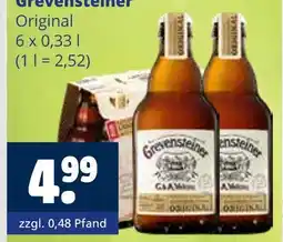 Getränkewelt Grevensteiner Angebot