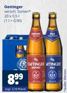 Getränkewelt Oettinger Angebot