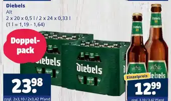 Getränkewelt Diebels alt Angebot