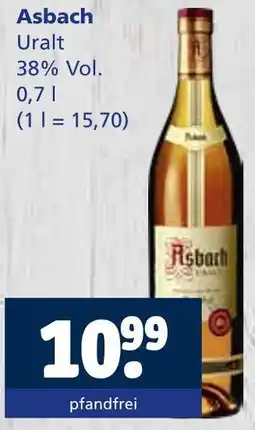 Getränkewelt Asbach uralt Angebot