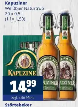 Getränkewelt Kapuziner weißbier naturtrüb Angebot