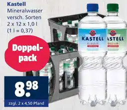 Getränkewelt Kastell mineralwasser Angebot