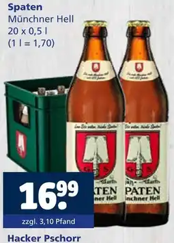 Getränkewelt Spaten münchner hell Angebot